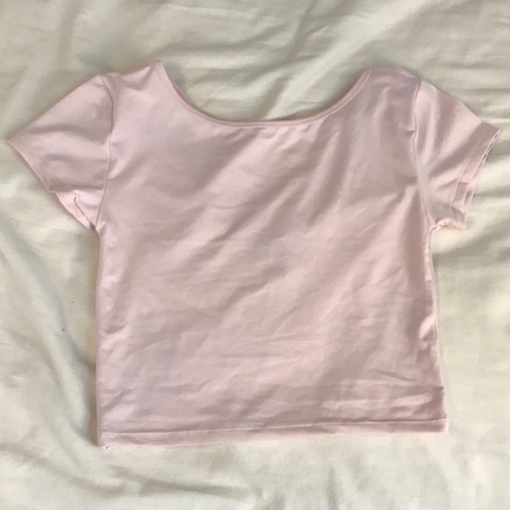 Athletic Tee Crop Top